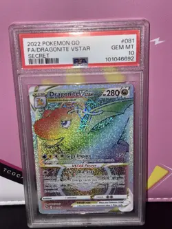Dragonite VSTAR (Secret) 081/078 Pokemon GO Holo - Image 1