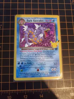 Dark Gyarados 82/82 Celebrations: Classic Collection Pokemon NM With Top Loader - Image 2