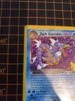Dark Gyarados 82/82 Celebrations: Classic Collection Pokemon NM With Top Loader - Image 4
