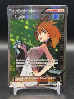 Brigette Full Art Trainer XY Breakthrough 161/162 Pokemon English MP - Image 1