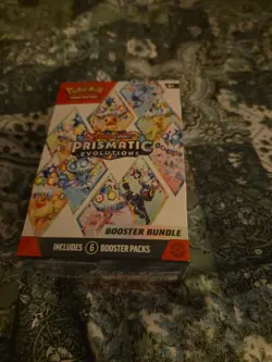 Pokemon TCG: S&V Prismatic Evolutions Booster Bundle (6pks) Factory Sealed - Image 1