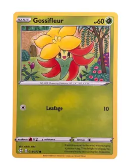 New: 2021 Pokemon TCG Gossifleur 014 Shining Fates Regular Common - Image 1
