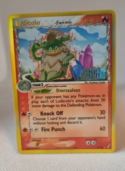 Ludicolo 6/100 Pokemon Crystal Guardians Stamped Reverse Holo Pokemon TCG - Image 1