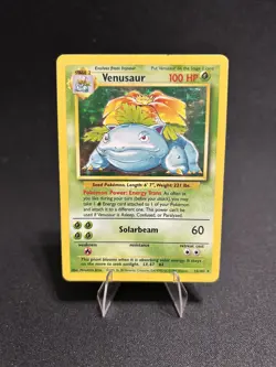 Pokemon Venasaur Holo Base Set 15/102 - Image 1