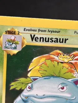 Pokemon Venasaur Holo Base Set 15/102 - Image 4
