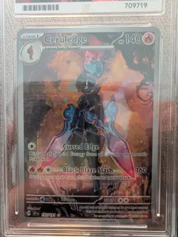 Ceruledge 197/191 2024 Surging Sparks Ace 9 Mint Graded Pokemon TCG - Image 2