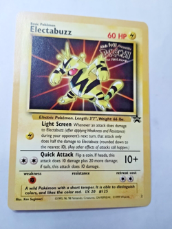 Pokemon TCG Electabuzz Wizards Black Star Promos 2 Regular Promo - Uncirculated - Image 1