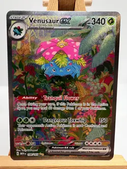 Pokemon TCG - S&V 151 - 198/165 Venusaur ex - Special Illustration Rare - NM/M - Image 1