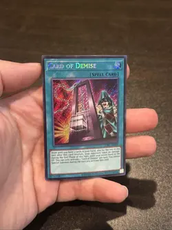 Yu-Gi-Oh! Card Of Demise #LCKC-EN029 Secret Rare (NM) - Image 1