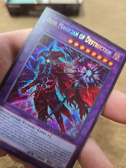 Dark Magician of Destruction - Secret Rare - 1st Ed MZMU-EN011 - Mint - YuGiOh! - Image 5