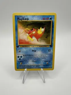 1st Edition Magikarp 47/82 Team Rocket Uncommon Vintage WOTC Pokemon TCG LP - Image 1