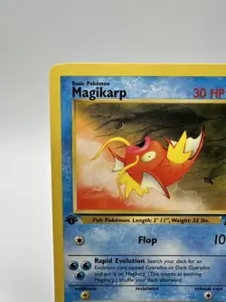 1st Edition Magikarp 47/82 Team Rocket Uncommon Vintage WOTC Pokemon TCG LP - Image 2