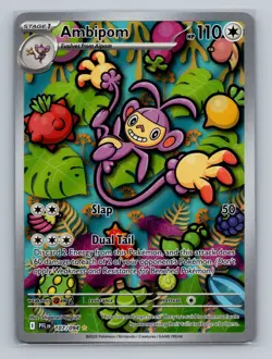 Pokemon ME02: Phantasmal Flames #107/094 Ambipom - Image 1