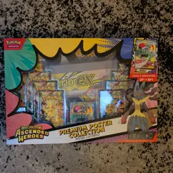 Pokemon TCG Ascended Heroes Premium Poster Collection Mega Lucario Ex. In Hand. - Image 1