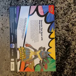 Pokemon TCG Ascended Heroes Premium Poster Collection Mega Lucario Ex. In Hand. - Image 2