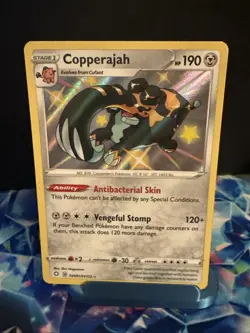 Copperajah Lightly Played SV091/SV122 Shining Fates Shiny Vault Holo Pokemon TCG - Image 1