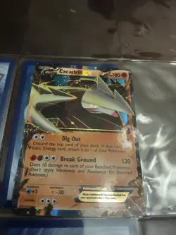 Excadrill EX 82/113 Legendary Treasures Ultra Rare Holo MP Pokemon - Image 1