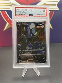 2024 Pokemon S-Chinese cs4aC Umbreon 152 PSA 10 (Evolving Skies) - Image 1