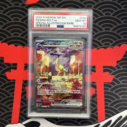 Pokemon TCG Raging Bolt Ex PSA 10 - Image 1