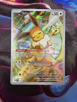 Pokemon TCG Eevee SVP 173 Prismatic Evolutions ETB Promo (NM) - Image 1