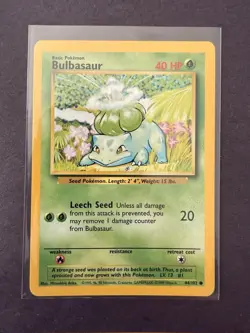 Pokemon TCG base set starters - Image 2