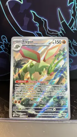 Pokemon TCG Flygon 101/094 Phantasmal Flames Illustration Rare Holo NM - Image 1
