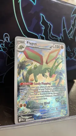 Pokemon TCG Flygon 101/094 Phantasmal Flames Illustration Rare Holo NM - Image 2
