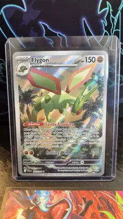 Pokemon TCG Flygon 101/094 Phantasmal Flames Illustration Rare Holo NM - Image 4