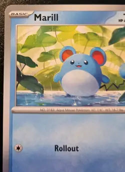 Marill 033/142 Common Scarlet & Violet: Stellar Crown Pokemon TCG - Image 2