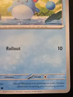 Marill 033/142 Common Scarlet & Violet: Stellar Crown Pokemon TCG - Image 5
