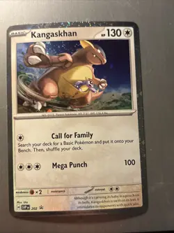 POKEMON - KANGASKHAN - SVP EN 202 BLACK STAR PROMO - S&V: Destined Rivals - Image 1