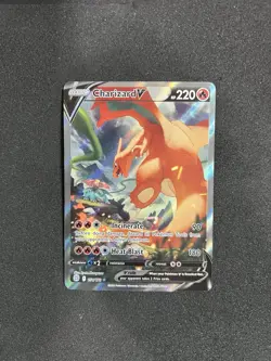 Pokemon TCG Charizard v Alternate Art Brilliant Stars 154/172 NM/M Condition - Image 3