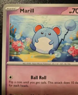 Marill 064/162 Common Scarlet & Violet: Temporal Forces Pokemon TCG - Image 2