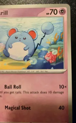 Marill 064/162 Common Scarlet & Violet: Temporal Forces Pokemon TCG - Image 3