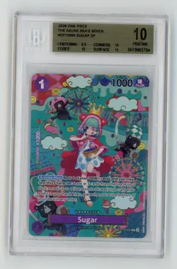 2026 One Piece The Azure of Sea's Seven OP10065 Sugar SP BGS 10 PRISTINE - Image 1