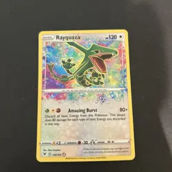 Rayquaza Amazing Rare 138/185 Vivid Voltage Pokemon Card NM Holo - Image 4