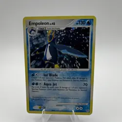 Pokemon Empoleon 4/130 Diamond & Pearl Holo Rare Stage 2 Card 130HP 2007 - Image 1