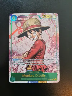 One Piece Card Game Monkey.D.Luffy OP13-118 SEC Alt Art Mint/Near Mint English - Image 1