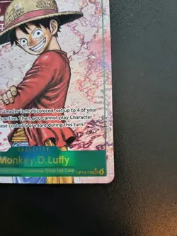 One Piece Card Game Monkey.D.Luffy OP13-118 SEC Alt Art Mint/Near Mint English - Image 3