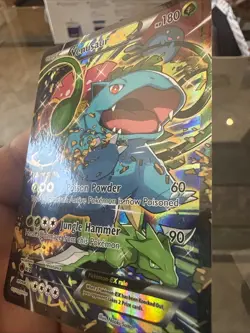 Pokemon TCG Venusaur EX XY Black Star Promos Holo Card XY123 - Image 2