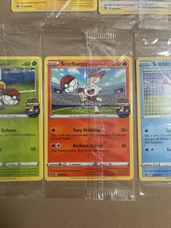 Complete Set 5x Promo On The Ball Futsal Football Pokemon Cards /005 SEALED - Image 5