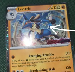 FART WHOLE SWIRL 🌀 LP Lucario 114/198 Cosmos Holo Stamped Nintendo Pokemon Card - Image 1