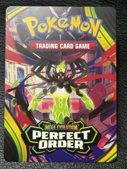 Mega Zygarde ex Trainer Tips Card - Pokemon TCG: Perfect Order Build and Battle - Image 1
