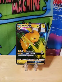 Raichu GX 20/68 - Hidden Fates - Ultra Rare Holo Pokemon Card - Image 1