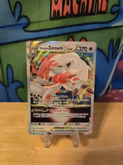 Hisuian Zoroark VSTAR SWSH298 Black Star Promo Holo Pokemon Card NM W Slv & Ldr! - Image 1
