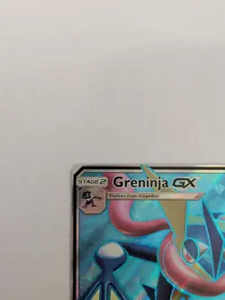 Pokemon Greninja GX 120/131 Ultra Rare Full Art Holo SM Forbidden Light TCG Card - Image 2