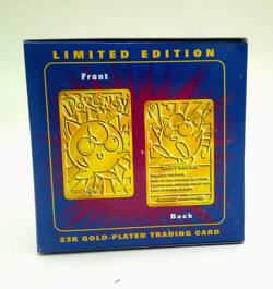 POK'EMON Limited Edition JIGGLYPUFF 23K GoldPlated TRADING CARD in POK'EMON BALL - Image 5