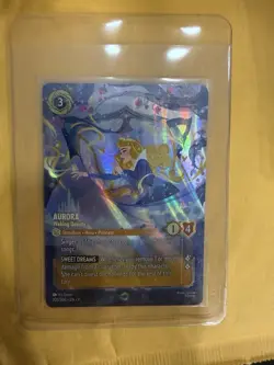 Disney Aurora - Waking Beauty Lorcana TCG Foil Character Card 205/204 - Image 1