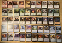 Magic The Gathering Lot Of 50 NM Cards - Image 1
