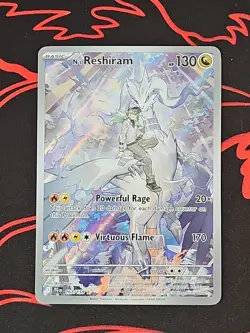 Pokemon Journey Together N's RESHIRAM Illustration Rare 167/159 Card MINT-NM - Image 1